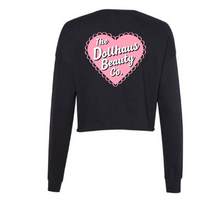 Load image into Gallery viewer, Cropped Crew Neck Sweatshirt